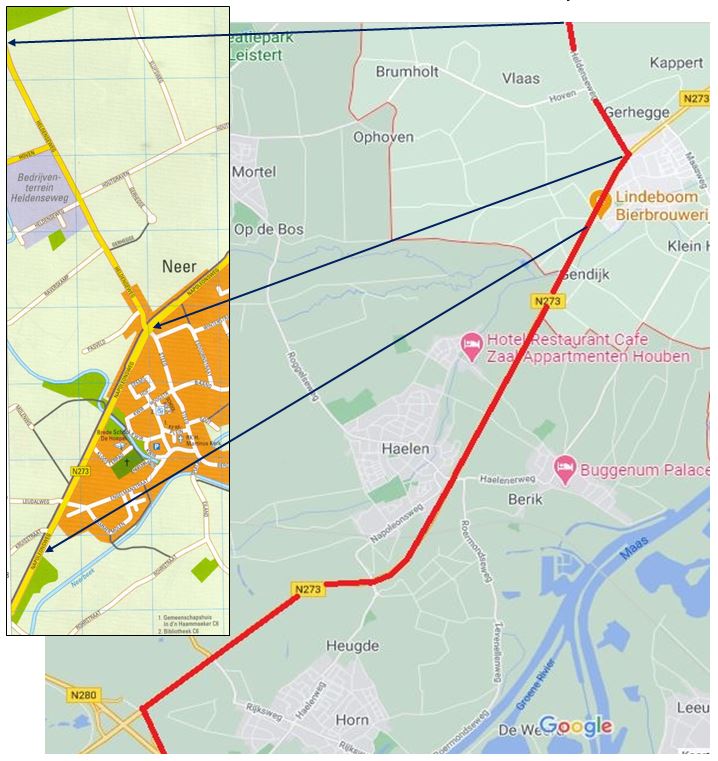 Route turbineonderdelen